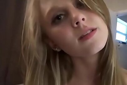 Teensy-weensy Blonde Teen Fucks